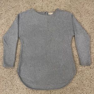 Michael Kors Grey Tunic Sweater, Size Large